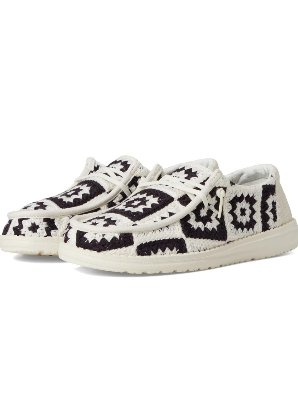 *NOT FOR SALE* NWT Hey Dude Wendy Cottage Crochet Sneakers W/9 ☆☆☆
